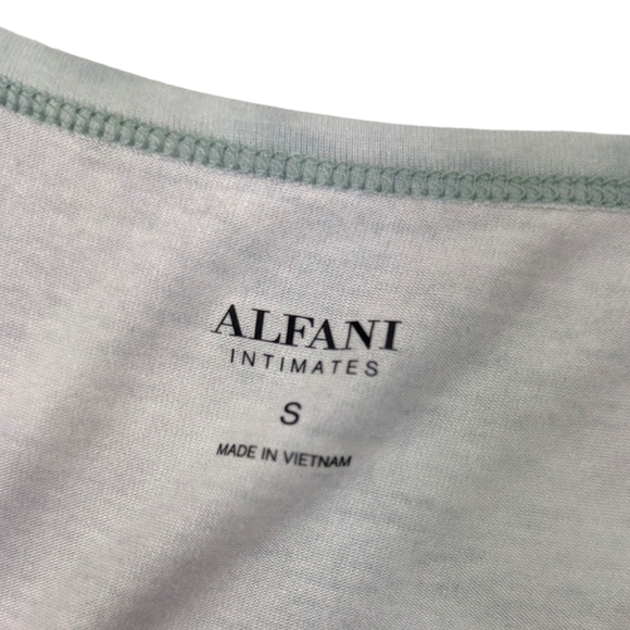 Alfani Sleeveless Chemise Nightgown Dress NEW Coverup Womens Small Green Tie Dye - Picture 11 of 11